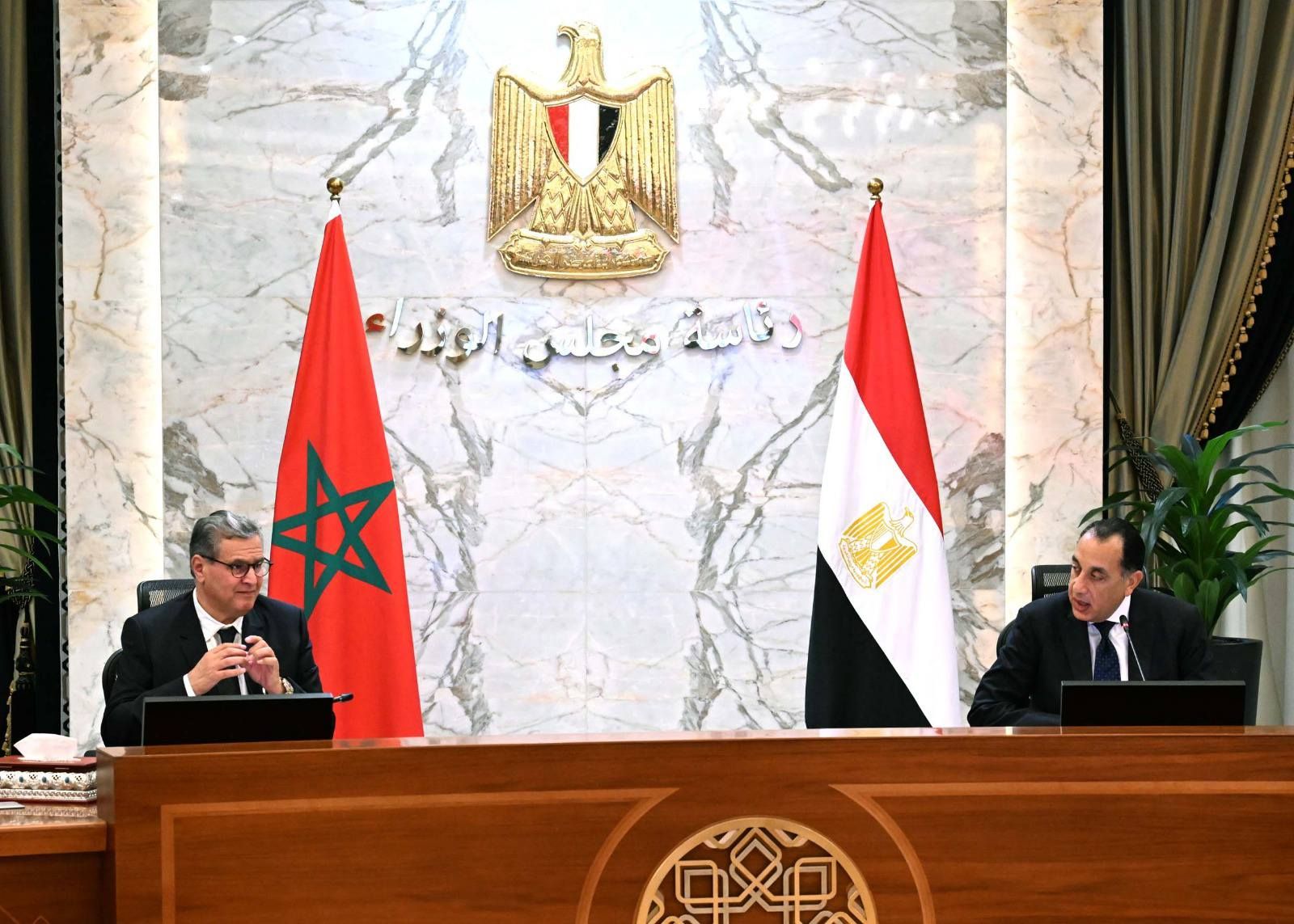 مصر والمغرب يوقعان اتفاقيات وبروتوكولات تعاون لتعزيز العلاقات الاقتصادية والتنموية