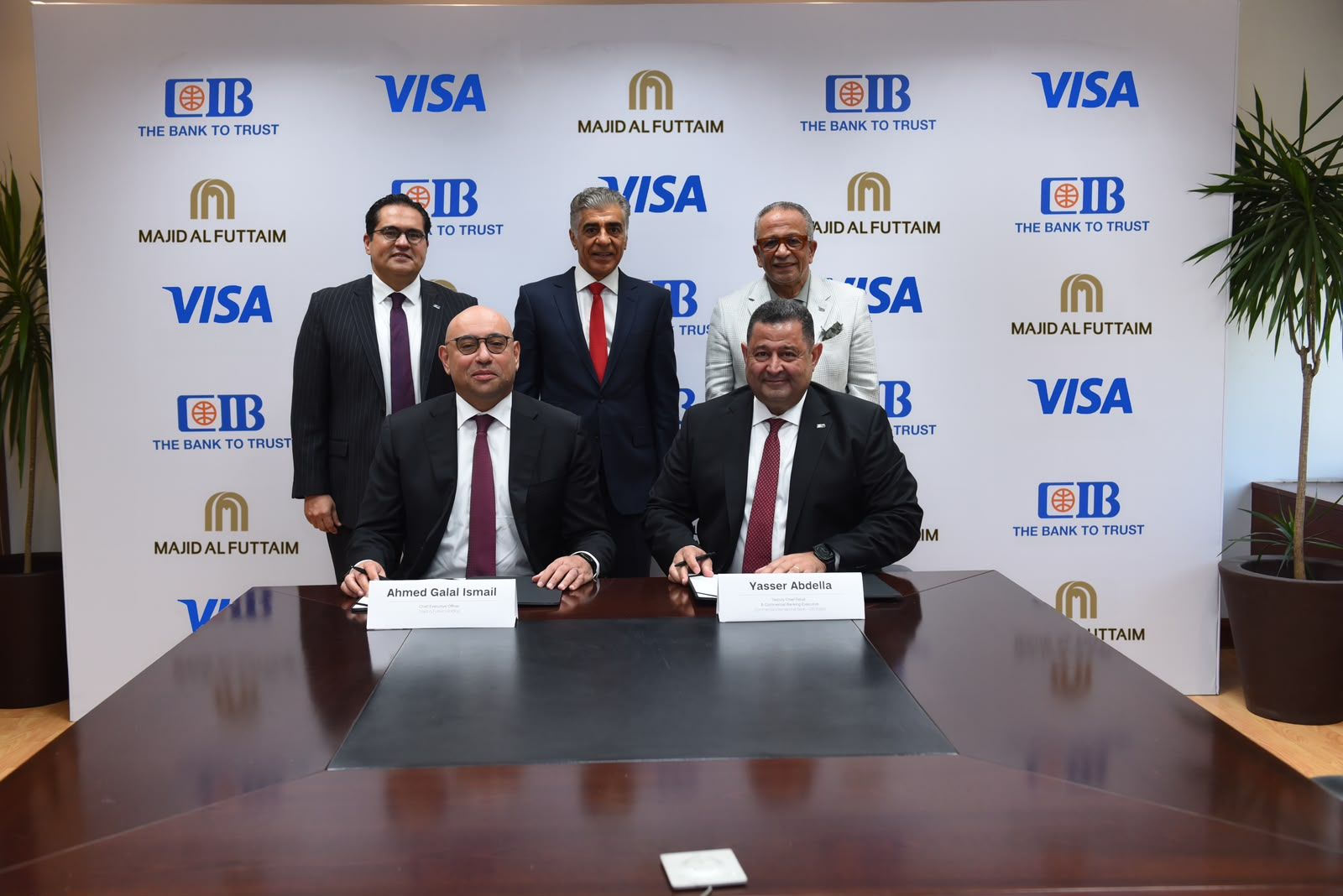 شراكة بين «CIB» وماجد الفطيم و«فيزا» لإطلاق بطاقات CIB SHARE Visa الائتمانية